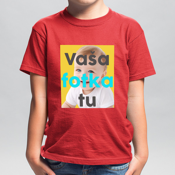 Detské tričko s vami vybranou fotografiou