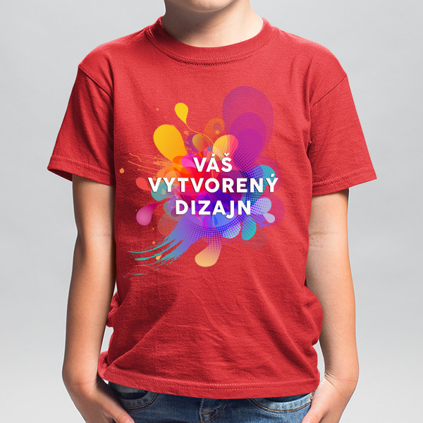 Detské tričko s vaším vlastným dizajnom