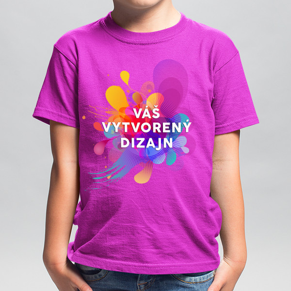 Detské tričko s vaším vlastným dizajnom