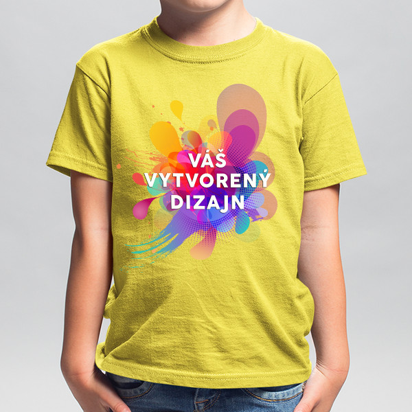 Detské tričko s vaším vlastným dizajnom