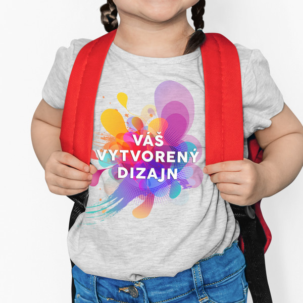 Detské tričko s vaším vlastným dizajnom