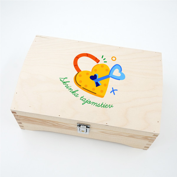 Drevená pamätná krabička "Skrinka tajomstiev" Drevená pamätná krabička "Skrinka tajomstiev"