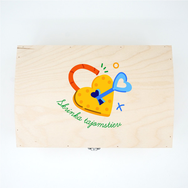 Drevená pamätná krabička "Skrinka tajomstiev" Drevená pamätná krabička "Skrinka tajomstiev"