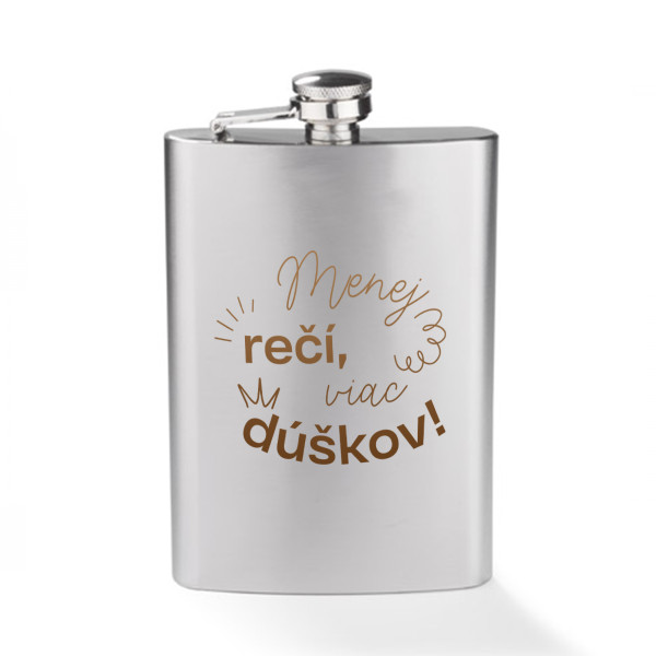 Flakón "Menej slov" (240ml) Flakón "Menej slov" (240ml)