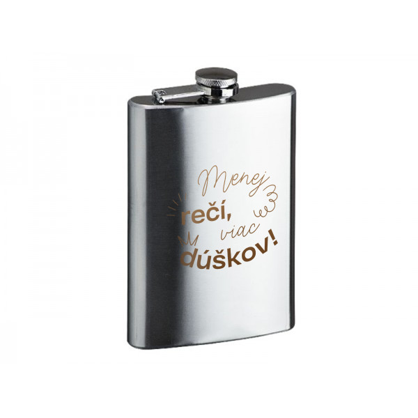 Flakón "Menej slov" (240ml) Flakón "Menej slov" (240ml)