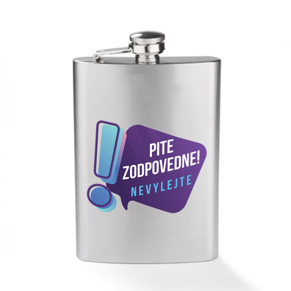 Flaša "Pite zodpovedne" (240ml) 