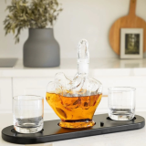 Sada karafy a 2 pohárov "Prostredník"