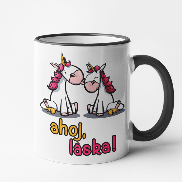 Hrnček "Ahoj, láska!"