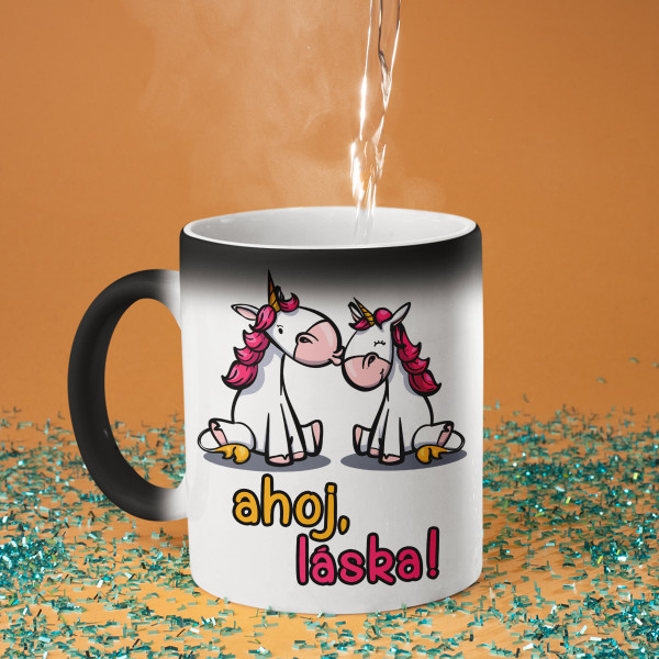 Hrnček "Ahoj, láska!"