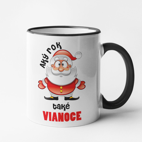 Hrnček "Aký rok, také Vianoce"