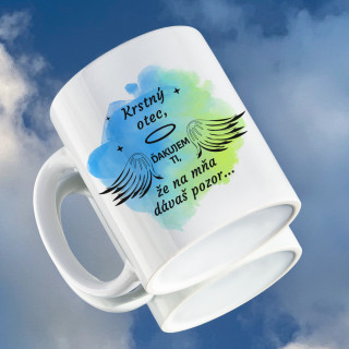 Hrnček "Ďakujem krstnému otcovi"