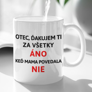 Hrnček "Ďakujem, oci" Hrnček "Ďakujem, oci"