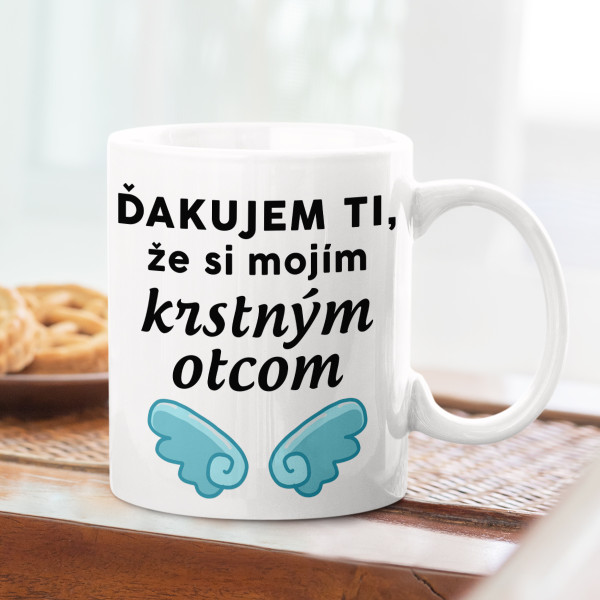 Hrnček "Ďakujem, že si môj krstný otec"