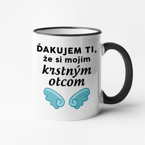 Hrnček "Ďakujem, že si môj krstný otec"