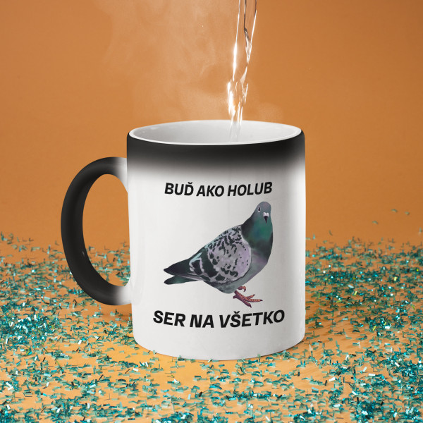 Hrnček "Buď ako holubica"