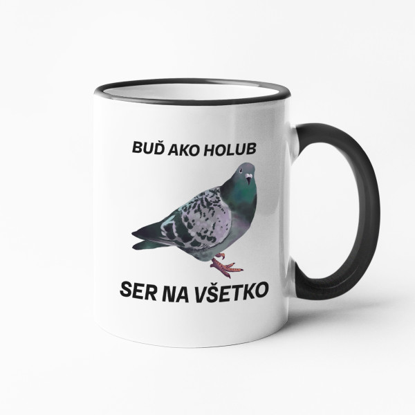 Hrnček "Buď ako holubica"