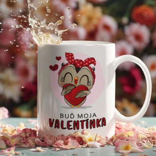 Hrnček "Buď mojím Valentínom"