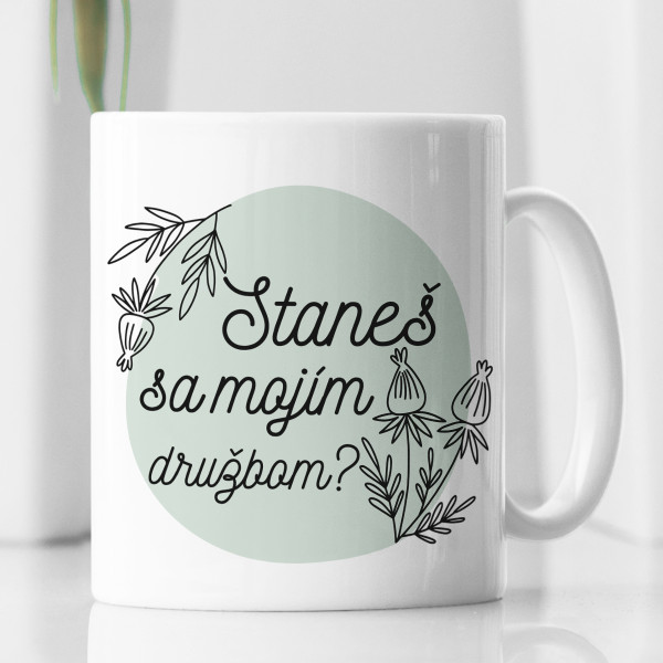 Hrnček "Budeš môj družba?"