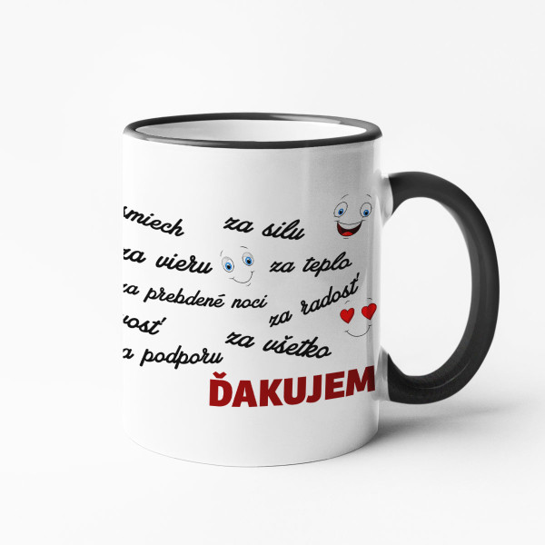 Hrnček "Ďakujem za všetko, mami" Hrnček "Ďakujem za všetko, mami"