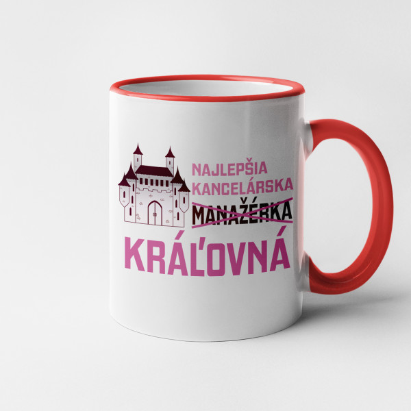 Hrnček "Kráľovná kancelárie"