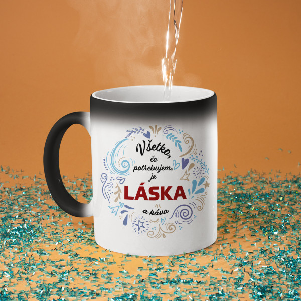 Hrnček "Láska a káva" Hrnček "Láska a káva"