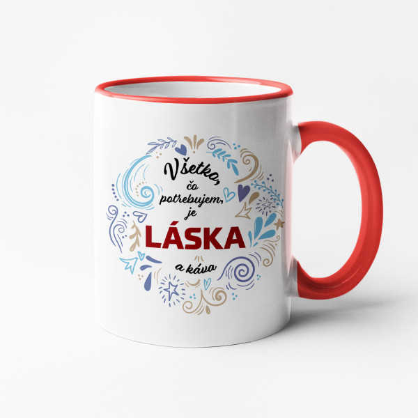 Hrnček "Láska a káva" Hrnček "Láska a káva"