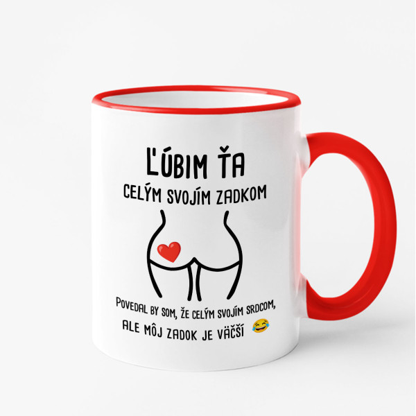 Hrnček "Ľúbim ťa celým svojím..."