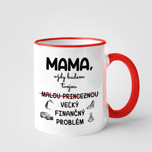 Hrnček "Mamin finančný problém"