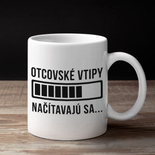 Hrnček "Načítavam otcove vtipy"