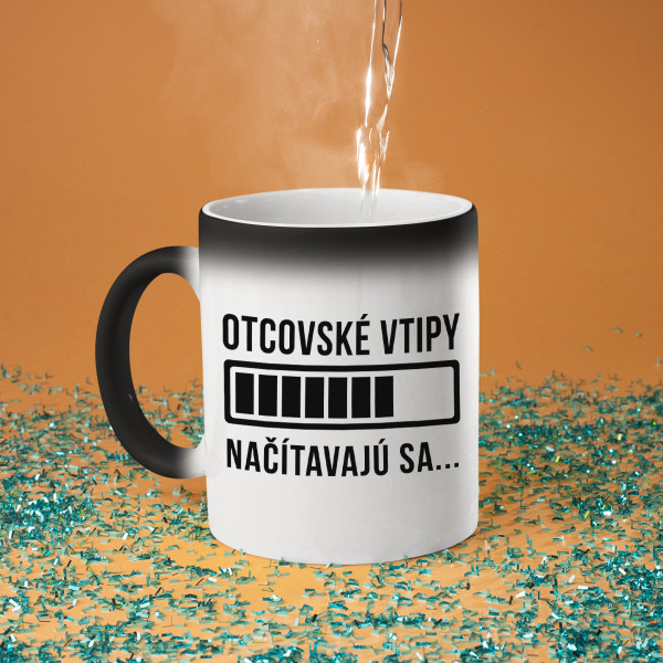 Hrnček "Načítavam otcove vtipy"