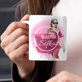 Hrnček "Najlepšia šéfka"