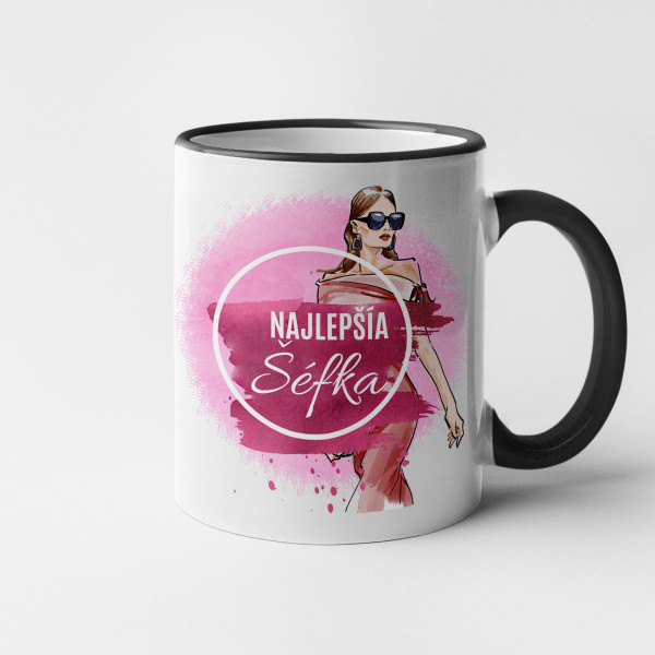 Hrnček "Najlepšia šéfka"