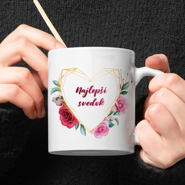 Hrnček "Najlepšia svedkyňa"