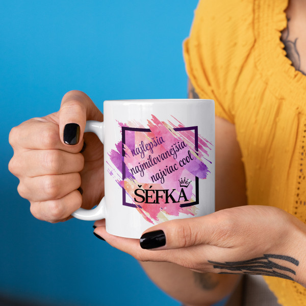 Hrnček "Najviac cool šéfka"