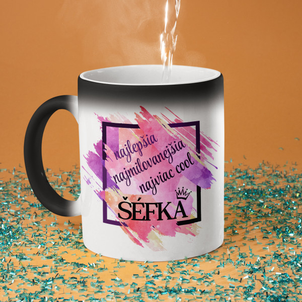 Hrnček "Najviac cool šéfka"