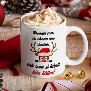 Hrnček "Nevedel som, čo si priať ako darček"