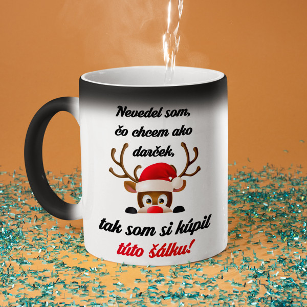 Hrnček "Nevedel som, čo si priať ako darček"