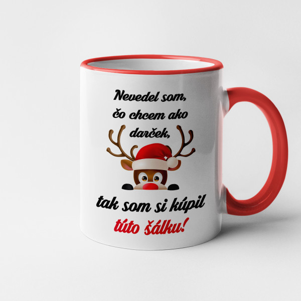 Hrnček "Nevedel som, čo si priať ako darček"