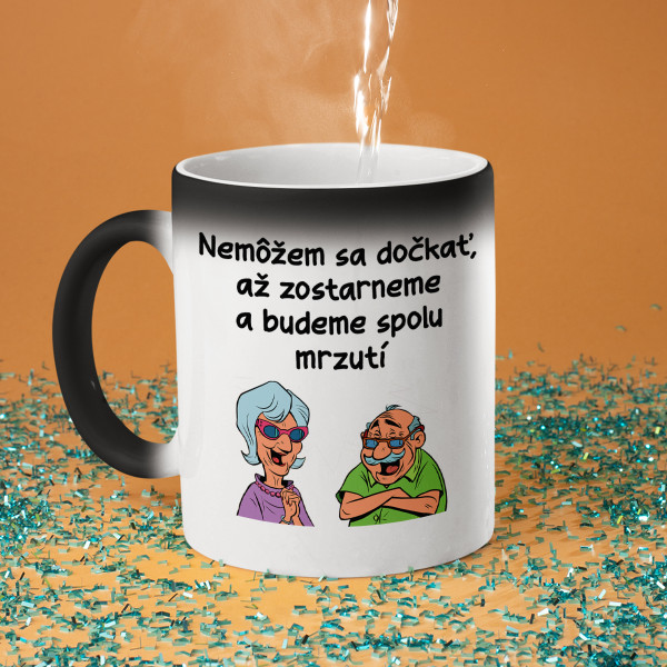 Hrnček "Neviem sa dočkať" Hrnček "Neviem sa dočkať"