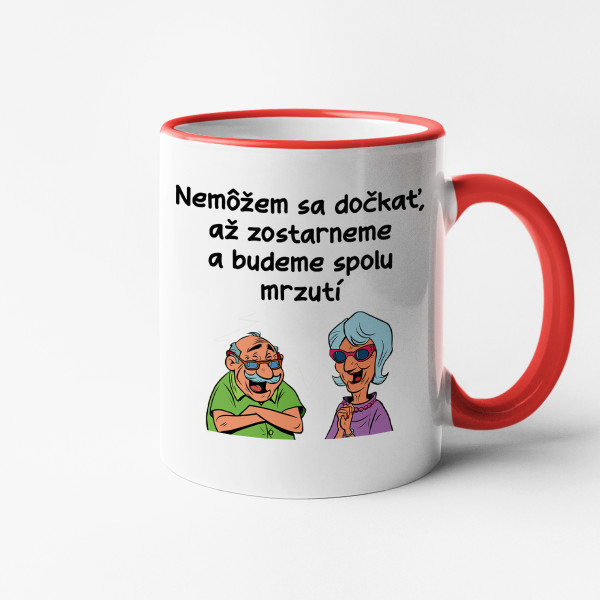 Hrnček "Neviem sa dočkať" Hrnček "Neviem sa dočkať"