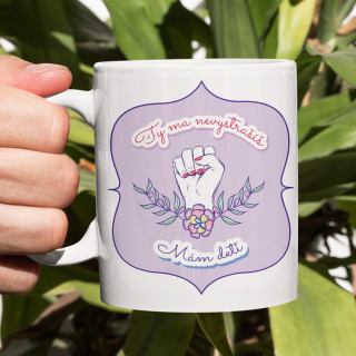 Hrnček "Nevystrašíš ma – mám deti"