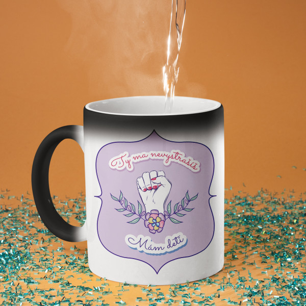 Hrnček "Nevystrašíš ma – mám deti"