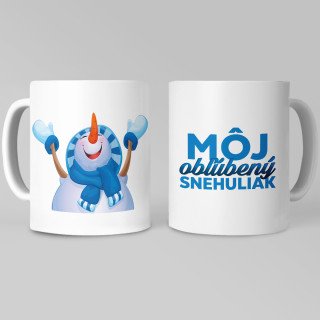 Hrnček "Obľúbený snehuliak"