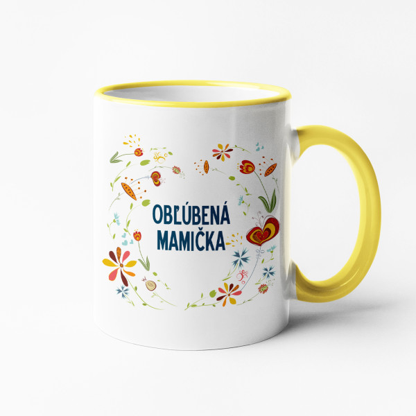 Hrnček "Obľúbená mamina" Hrnček "Obľúbená mamina"