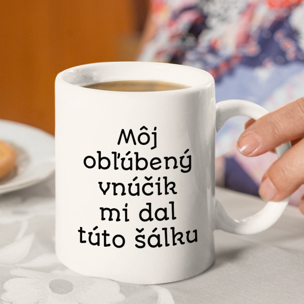 Hrnček "Obľúbené vnúča"