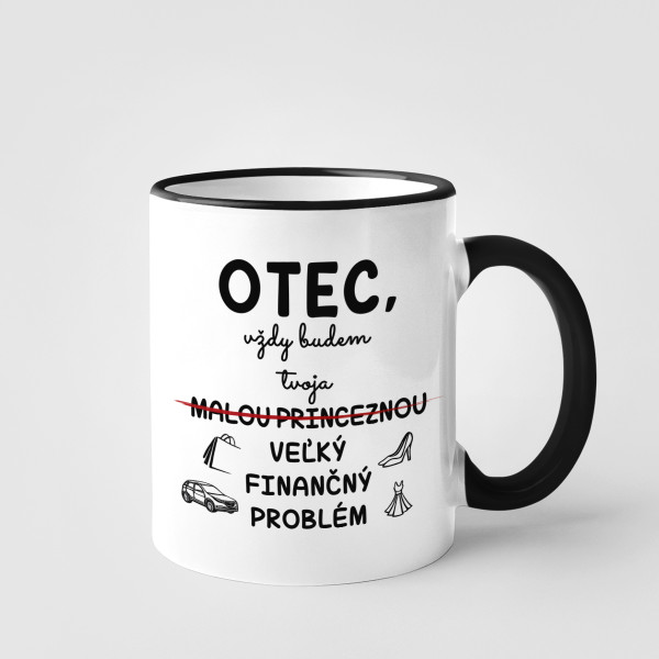 Hrnček "Otcov finančný problém"