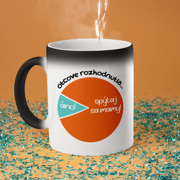 Hrnček "Otcove rozhodnutia"