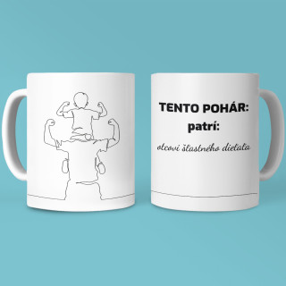 Hrnček "Otec šťastného dieťaťa"