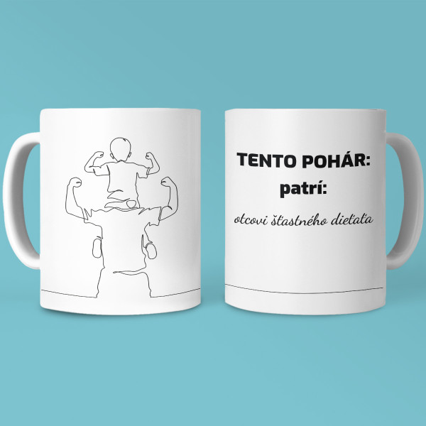 Hrnček "Otec šťastného dieťaťa" Hrnček "Otec šťastného dieťaťa"