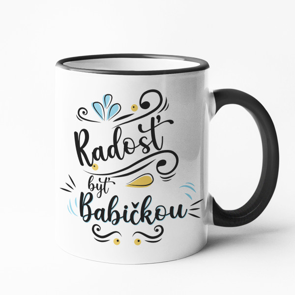 Hrnček "Radosť byť babkou"